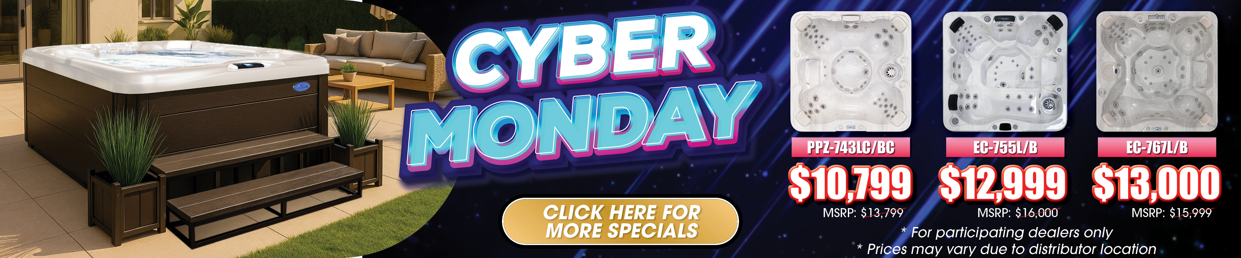 Calspas hot tub being used in a family setting - Bethany Beach