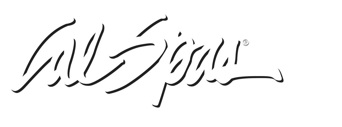 Calspas White logo hot tubs spas for sale Bethany Beach